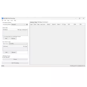 SW GNSS Software de post proceso para PC